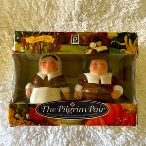 THE Pilgrim Pair Publix Salt & Pepper Shakers